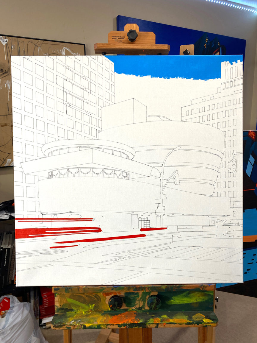 Bright Lights Big City Guggenheim Process by Borbay 1