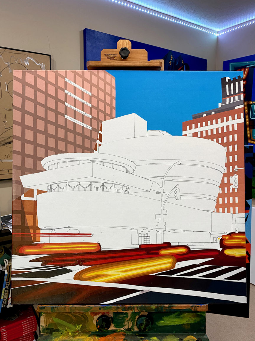 Bright Lights Big City Guggenheim Process by Borbay 3