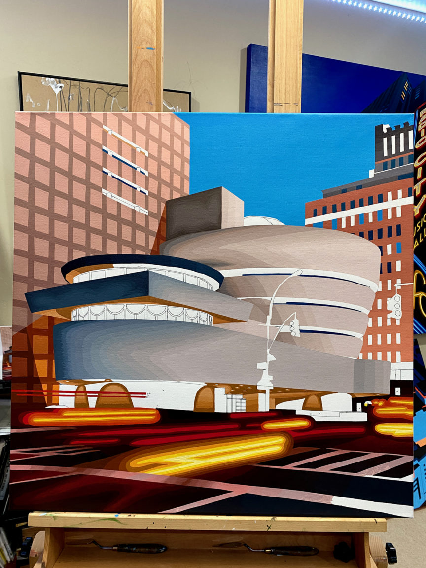 Bright Lights Big City Guggenheim Process by Borbay 6