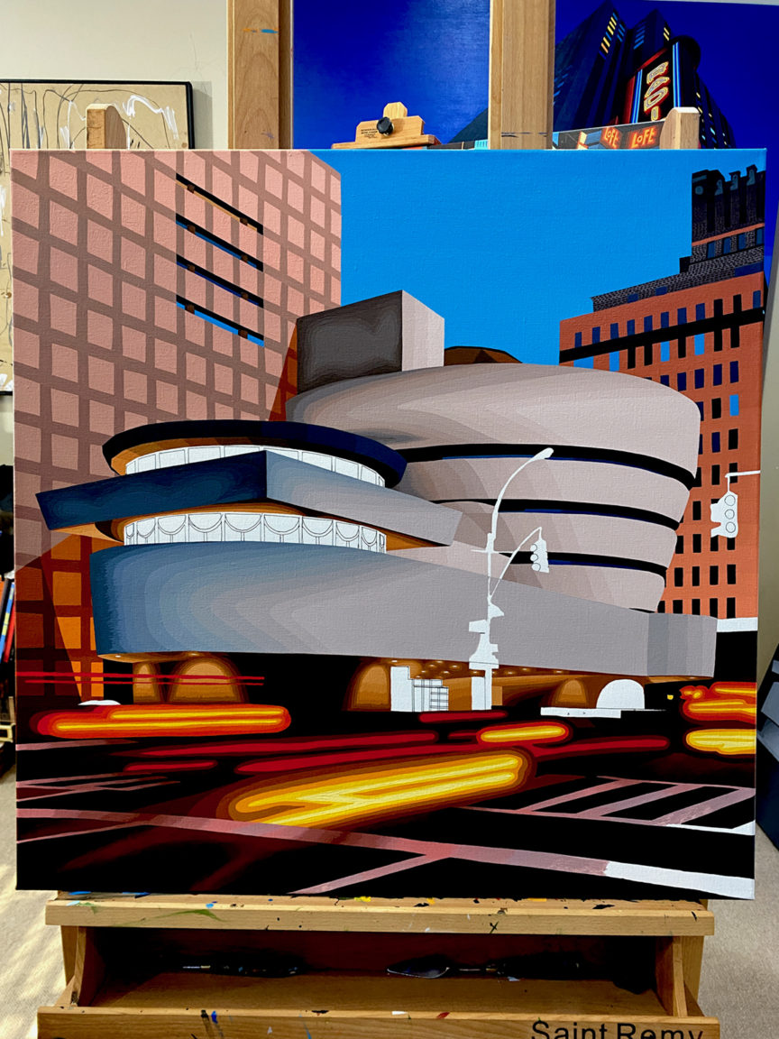 Bright Lights Big City Guggenheim Process by Borbay 8