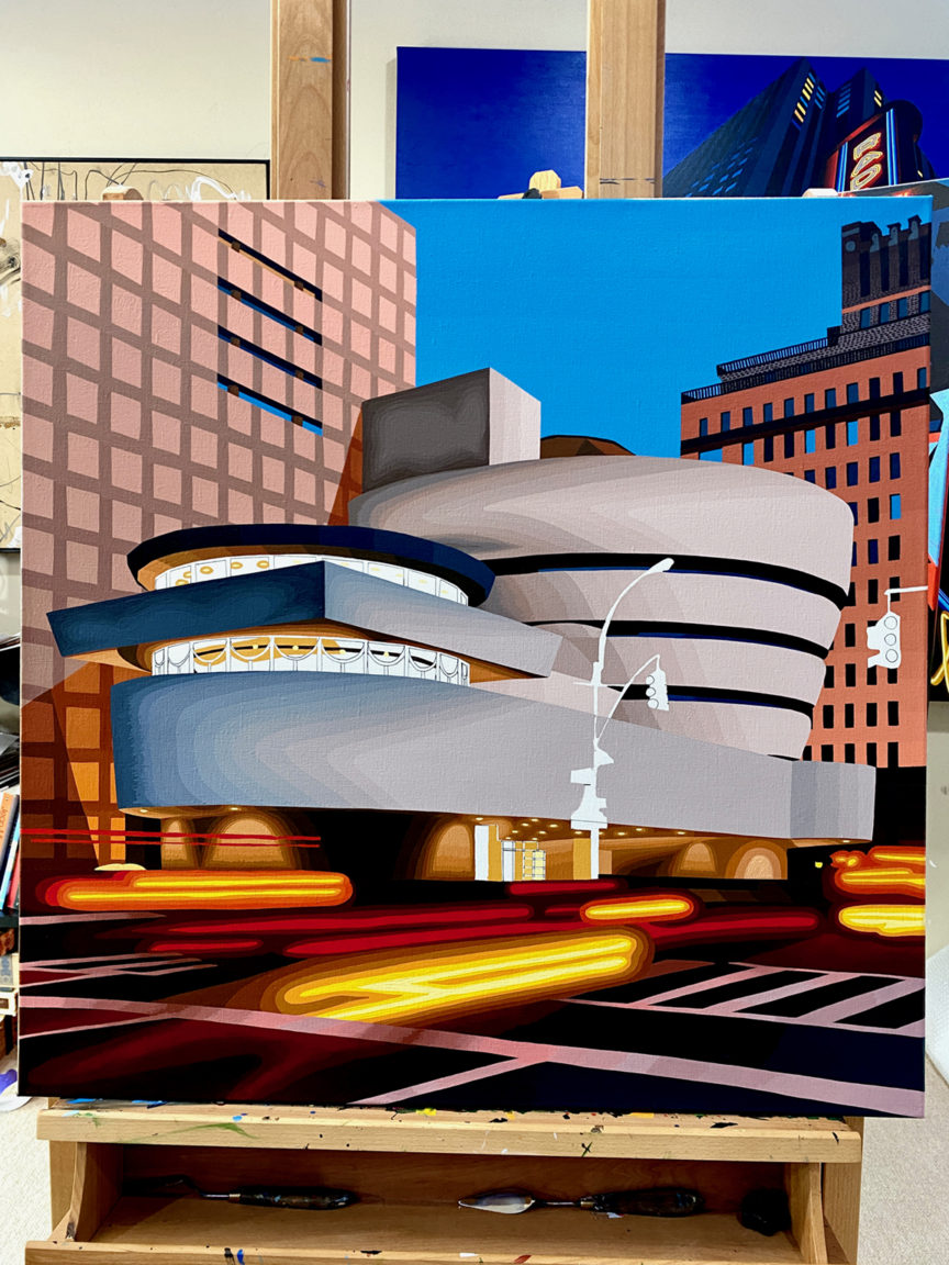 Bright Lights Big City Guggenheim Process by Borbay 9
