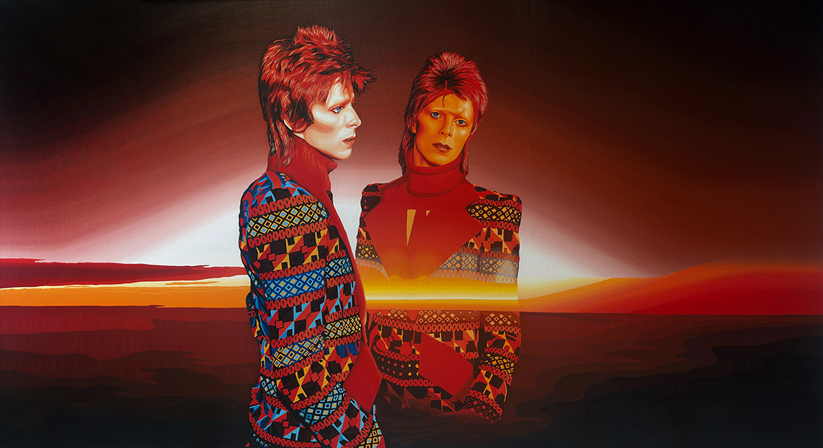 Turned Myself to Face Me Painting Process 16 by Borbay