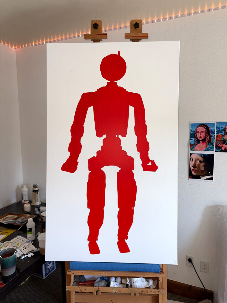 Boston Dynamics Atlas Painting Process by Borbay 1