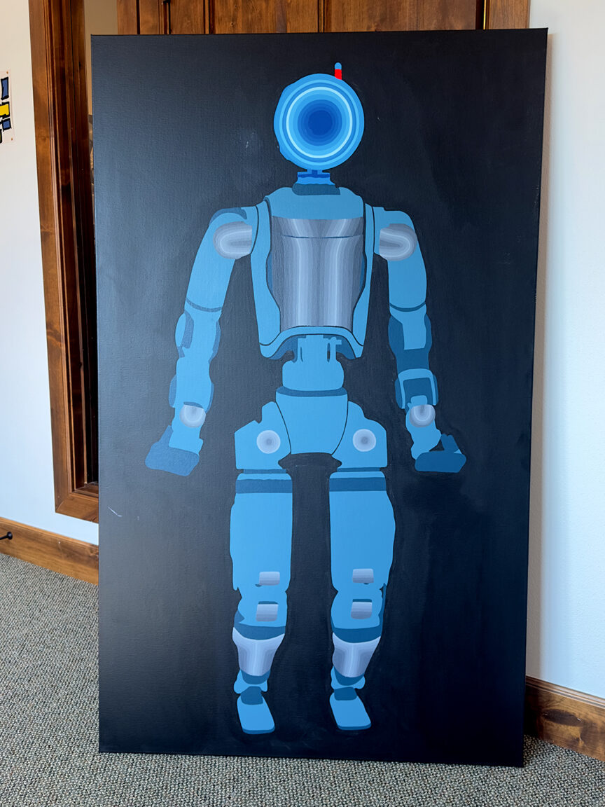Boston Dynamics Atlas Painting Process by Borbay 4