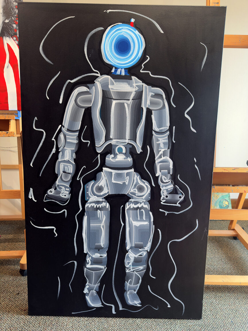 Boston Dynamics Atlas Painting Process by Borbay 7